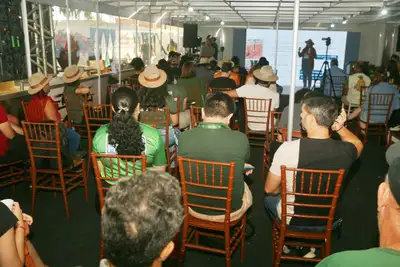 notícia: Na ExpoFeira 2026, Embrapa orienta produtores sobre como corrigir o solo e evitar desperdício