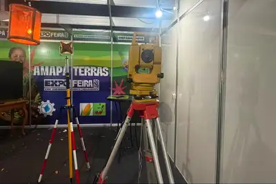 notícia: Expofeira 2026: equipamentos usados no levantamento de propriedades são destaque no Terra da Gente