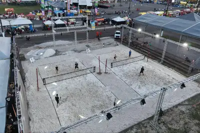 notícia: Expofeira 2026 reúne atletas e movimenta Parque de Exposições da Fazendinha com programação esportiva diversificada