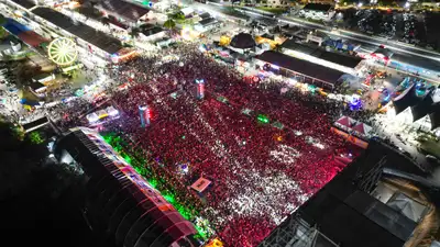 notícia: Fãs lotam Arena Rio Amazonas e fazem festa com Wesley Safadão