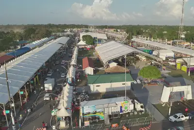 notícia: Festival de Samba e Pagode é destaque no encerramento da Expofeira 2026, momento intitulado de 'Noite Amapaense'