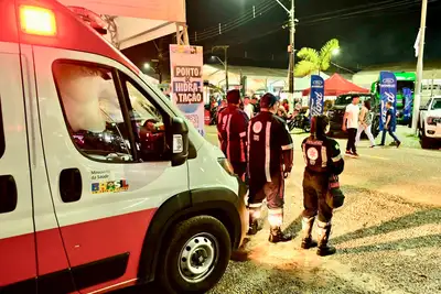 notícia: Sesa garante assistência de alta complexidade e prontidão do Samu até a última noite da Expofeira 2026