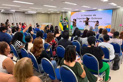 notícia: II Mostra de Experiências Exitosas do PSE reúne municípios para fortalecer ações de saúde nas escolas