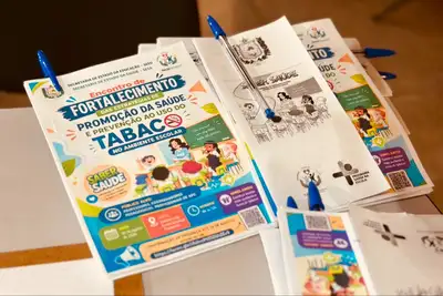 notícia: Saúde e Educação se unem para capacitar educadores e fortalecer a prevenção ao tabagismo nas escolas