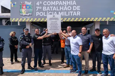 notícia: No aniversário de 21 anos do 7º Batalhão da PM, Governo do Amapá entrega quartel de Tartarugalzinho totalmente revitalizado