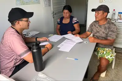 notícia: Mais que levar atendimento: profissionais adaptam o cuidado à realidade e à cultura de Kumarumã