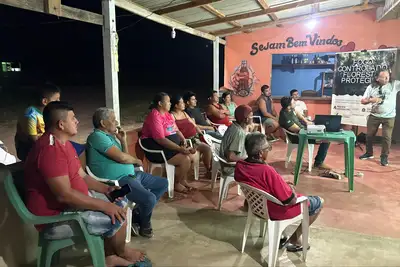 notícia: Campanha ‘Fogo Controlado, Floresta Protegida’ leva orientações sobre queimadas a municípios do Amapá