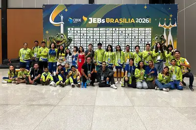 notícia: Time Amapá conquista mais três medalhas de bronze nos Jogos Escolares Brasileiros, em Brasília