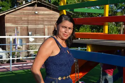 notícia: 'Isso tem muito valor para nossas crianças', diz moradora na entrega do 4º Parque Firme pelo Governo do Amapá