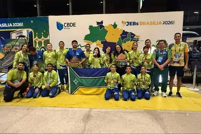 notícia: Na piscina, na pista e no tatame, Time Amapá conquista mais três medalhas nos JEBs, em Brasília