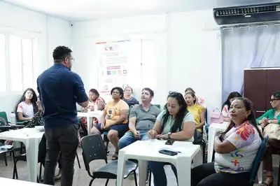 notícia: Autonomia econômica: Governo do Amapá promove oficina de gestão e vendas para mulheres do projeto 'Elas por Elas'